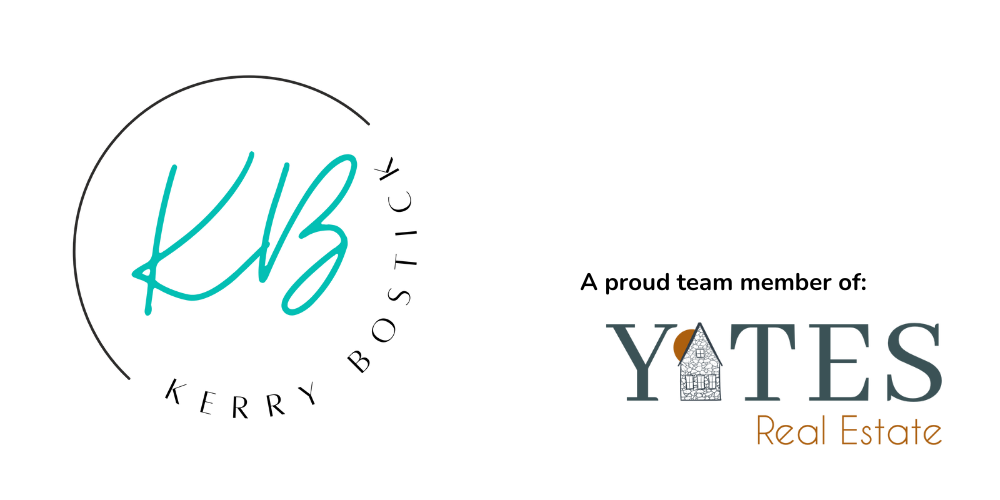 Kerry Bostick and Yates real estate logo